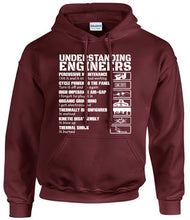 Load image into Gallery viewer, Military Humor - Understanding Engineers - Hoodie