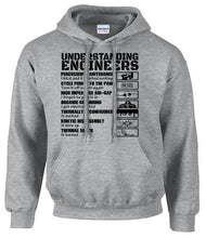 Load image into Gallery viewer, Military Humor - Understanding Engineers - Hoodie