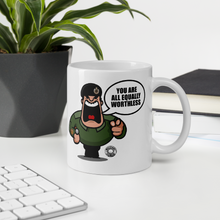 Load image into Gallery viewer, Military Humor - Worthless  - Mug - Military Humor Stores