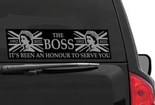 Load image into Gallery viewer, Military Humor - The Boss - Car Sticker