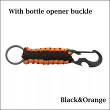 Load image into Gallery viewer, Military Humor - Paracord Key Chain with Bottle Opener