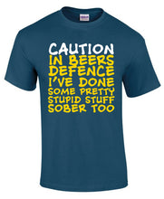 Load image into Gallery viewer, Military Humor - In Beers Defence........