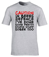 Load image into Gallery viewer, Military Humor - In Beers Defence........