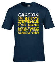 Load image into Gallery viewer, Military Humor - In Beers Defence........