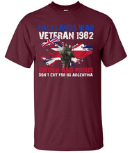 Load image into Gallery viewer, Military Humor - Falklands War 82 - Veterans Tee