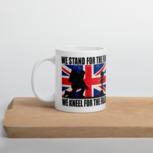 Load image into Gallery viewer, Military Humor - Stand for the Flag - UK - Mug - Military Humor Stores