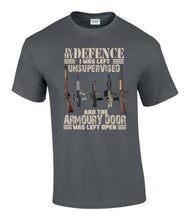 Load image into Gallery viewer, Military Humor - In My Defence - Tee