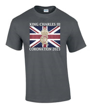 Load image into Gallery viewer, Military Humor - King Charles III - Coronation Colour T-Shirt