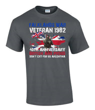 Load image into Gallery viewer, Military Humor - Falklands War 40th Anniversary - Veterans Tee