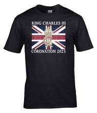Load image into Gallery viewer, Military Humor - King Charles III - Coronation Colour T-Shirt