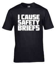 Load image into Gallery viewer, Military Humor - I Cause Safety Briefs
