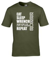 Load image into Gallery viewer, Military Humor - Eat, Sleep, Wrench, Repeat........