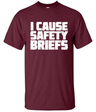 Load image into Gallery viewer, Military Humor - I Cause Safety Briefs