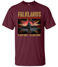 Load image into Gallery viewer, Military Humor - Falklands 40 - Anniversary Tee