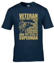 Load image into Gallery viewer, Military Humor - Superman - Veterans