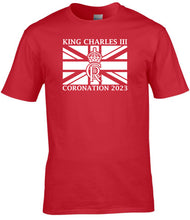 Load image into Gallery viewer, Military Humor - King Charles III - Coronation T-Shirt