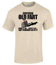 Load image into Gallery viewer, Military Humor - Certified Old Fart