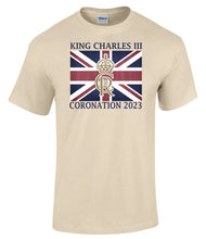 Load image into Gallery viewer, Military Humor - King Charles III - Coronation Colour T-Shirt