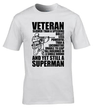 Load image into Gallery viewer, Military Humor - Superman - Veterans