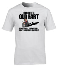 Load image into Gallery viewer, Military Humor - Certified Old Fart