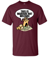 Load image into Gallery viewer, Military Humor - The Razz Man .....Warfare Not Welfare