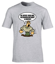 Load image into Gallery viewer, Military Humor - The Razz Man .....Interview without Coffee.....