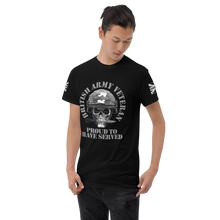 Load image into Gallery viewer, Military Humor - Skull - Proud to Serve- T-Shirt - Military Humor Stores