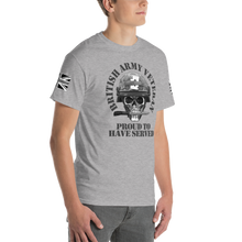 Load image into Gallery viewer, Military Humor - Skull - Proud to Serve- T-Shirt - Military Humor Stores