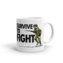 Load image into Gallery viewer, Military Humor - Survive to Fight - Ceramic Mug - Military Humor Stores