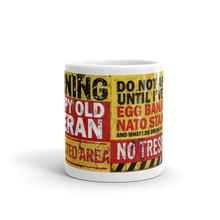 Load image into Gallery viewer, Military Humor - Warning - Veteran  - Mug - Military Humor Stores