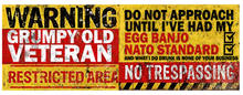 Load image into Gallery viewer, Military Humor - Warning - Veteran  - Mug - Military Humor Stores