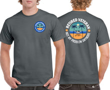 Load image into Gallery viewer, Military Gifts - Veteran Gifts - Retired Veteran - Not My Problem - Front &amp; Back - British Humour T-Shirts - British Gifts - Dad Gifts - Grandad Gifts