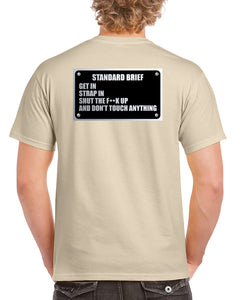 Veteran Gifts - Standard Brief - T-Shirt - British Military Humor - Dad Gifts - Fathers Day