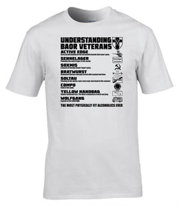 Military Humor - Understanding - BAOR Veterans - Single Colour - Military Gifts - Veteran Gifts