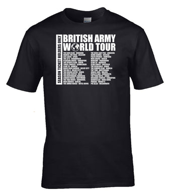 Military Humor - British Army - Veteran Gifts - Veterans - World Tour