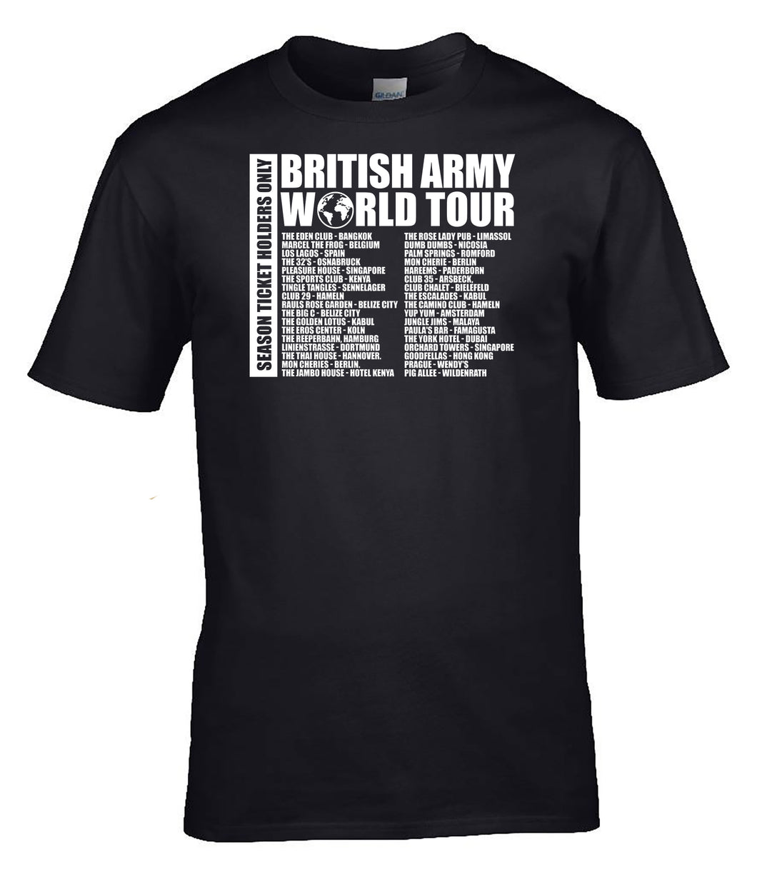 Military Humor - British Army - Veteran Gifts - Veterans - World Tour
