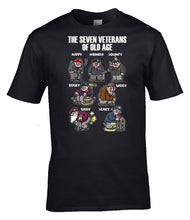 Load image into Gallery viewer, Military Humor - British Military - Seven Dwarfs - Seven Veterans - Veterans - Gifts