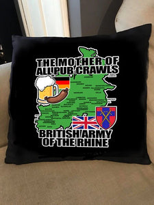 Cushion Covers - Mother Of All Pub Crawls -British Gifts - Gifts For Her - Gifts For Him - Veteran Gifts - Military Gifts
