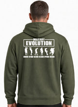 Load image into Gallery viewer, Military Evolution Hoodie, Funny Army Life &amp; Soldier Humour
