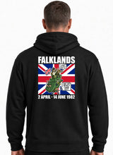 Load image into Gallery viewer, Falklands 1982 Military Hoodie – British Veteran Humour