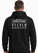 Load image into Gallery viewer, Military Evolution Hoodie, Funny Army Life &amp; Soldier Humour