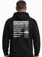 Load image into Gallery viewer, Understanding Engineers Military Humour Hoodie – Army Veteran Gift