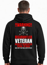 Load image into Gallery viewer, Disgruntled Veteran Military Humour Hoodie
