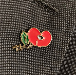 Military Humor - Armed Forces - Poppy Pin Badge