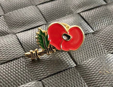 Load image into Gallery viewer, Military Humor - Armed Forces - Poppy Pin Badge
