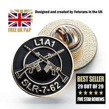 Load image into Gallery viewer, SLR 7.62 Pin Badge