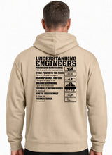Load image into Gallery viewer, Understanding Engineers Military Humour Hoodie – Army Veteran Gift