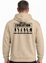 Load image into Gallery viewer, Military Evolution Hoodie, Funny Army Life &amp; Soldier Humour