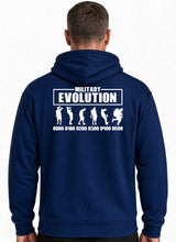 Load image into Gallery viewer, Military Evolution Hoodie, Funny Army Life &amp; Soldier Humour