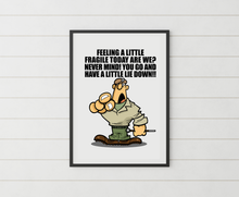 Load image into Gallery viewer, Wall Art - The Razz Man - Sympathy With A Stick.